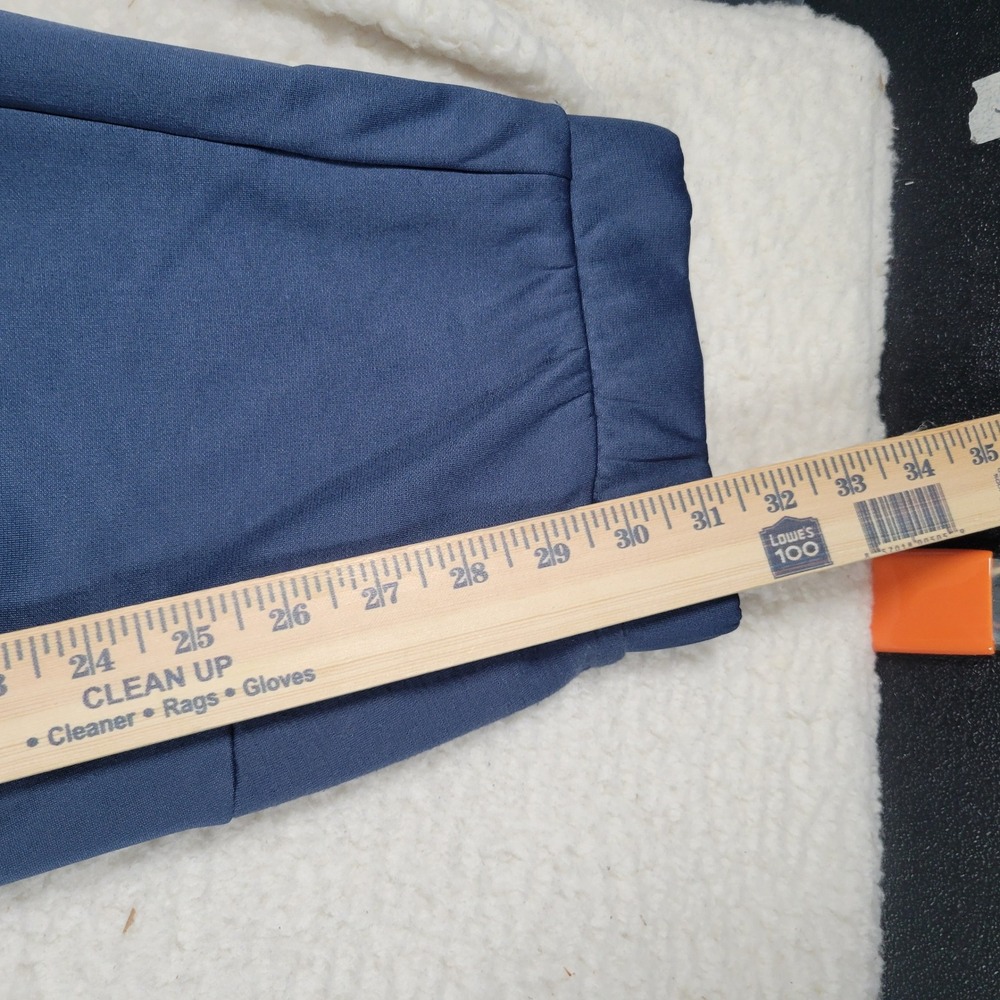 Adidas Jogger Pants Mens 2XL Navy Blue Recycled Polyester Tapered ADX9486F23 - Picture 3 of 13